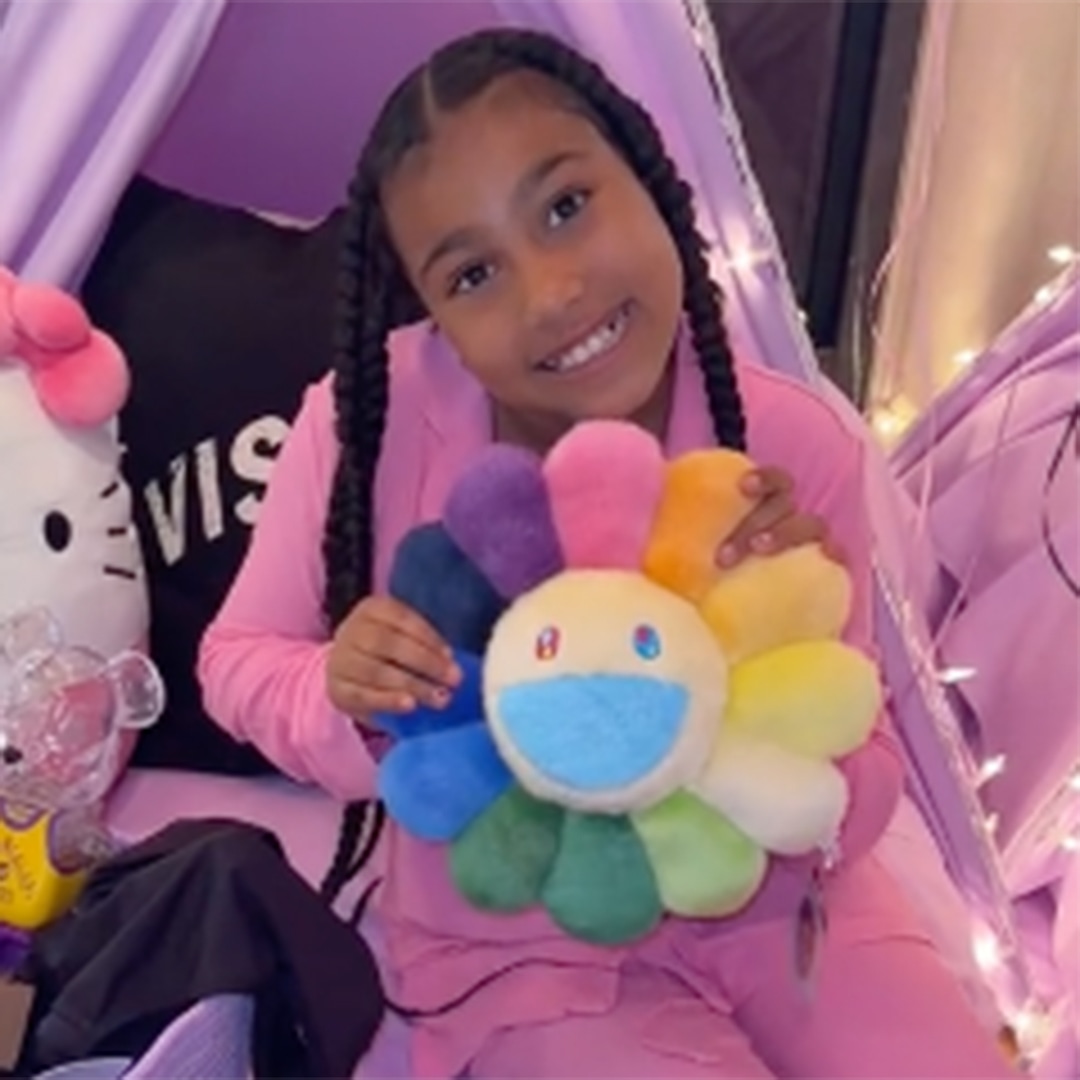 Step Inside the Pink PJ Party Kim Kardashian Hosted for Daughter North West’s 10th Birthday – E! Online